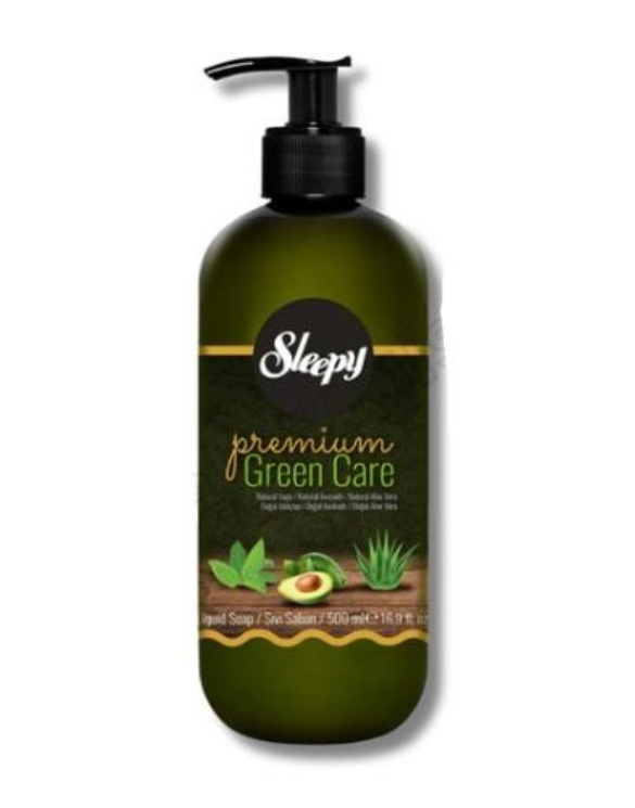 Sleepy Premium Green Care Sıvı Sabun - 500 ml 🍃🧴