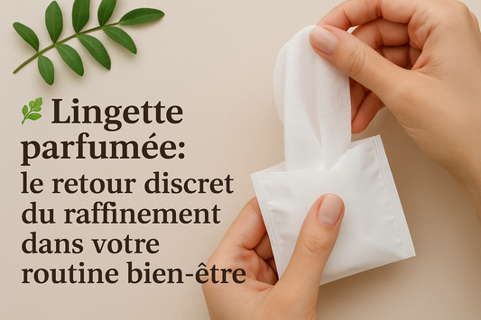 🌿 Lingette parfumée : le retour discret du raffinement dans votre routine bien-être