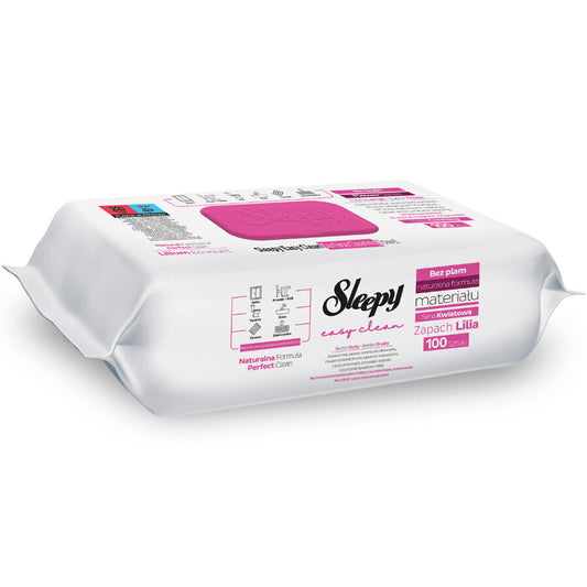 Sleepy Easy Clean - Lingette de Nettoyage de Surface "Bouquet de Lys" - 100 pcs 🌼