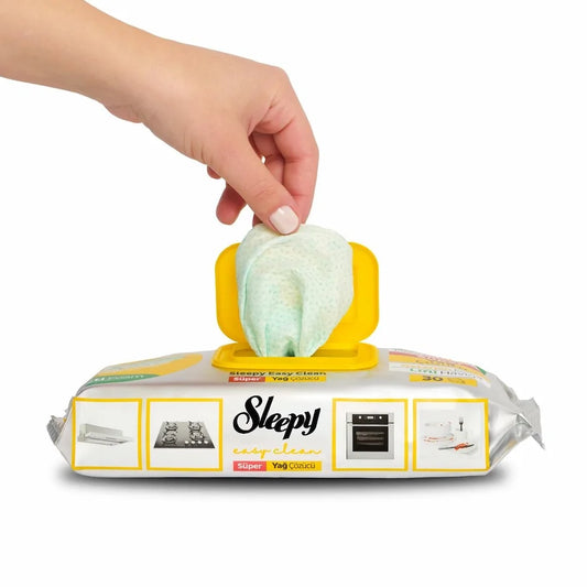 Sleepy Easy Clean - Super Dégraissant Lingettes de Nettoyage 🧼💪