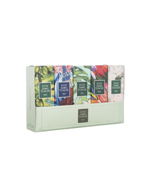 Eau de Cologne 16ml EST Set 3 -  (5 parfums: Fleur  d'Olivier, Nuit de Paris, Jasmin, Forêt Tropical, Gardénia) 🌿✨