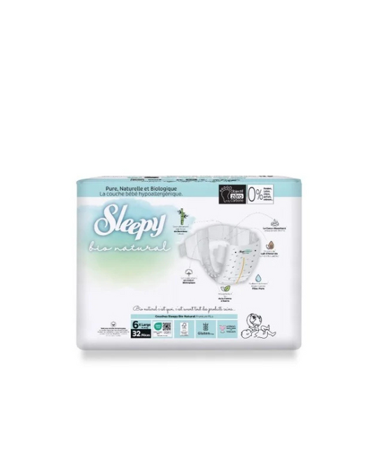 sleepy couche bebe taille 6