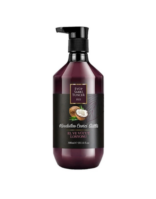 EYÜP SABRİ TUNCER Hindistan Cevizi Sütü El ve Vücut Losyonu - 300 ML 🌿🥥