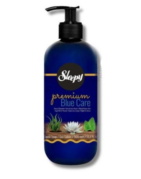 Sleepy Premium Mavi Bakım Sıvı Sabun - 500 ml 🌊🧴