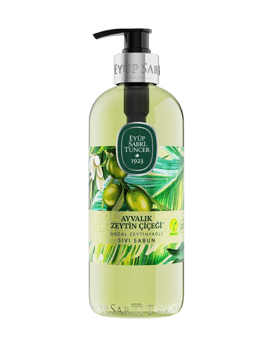 EST Doğal Zeytinyağlı Sıvı Sabun - Ayvalık Zeytin Çiçeği - 500 ML 🌿✨