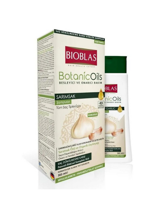 Shampoing Bioblas à l'Ail - 500 ml 🧄✨