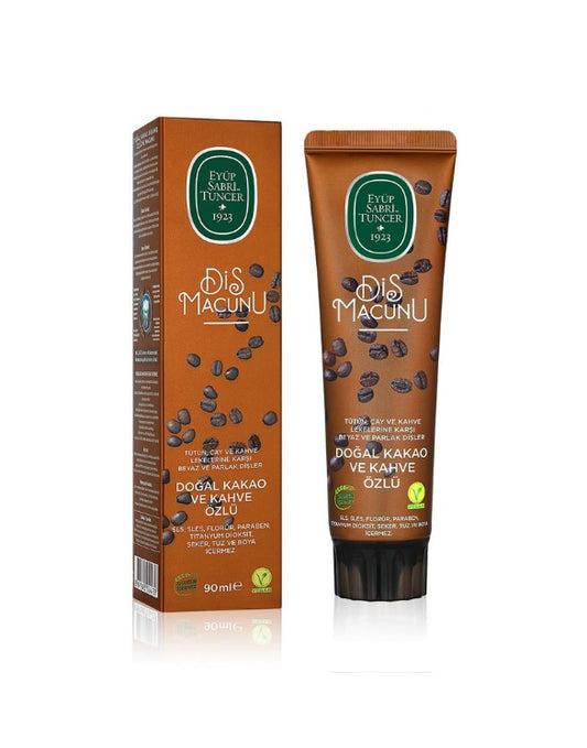 EST Diş Macunu Doğal Kakao ve Kahve Özleri - 90 ML ☕🍫