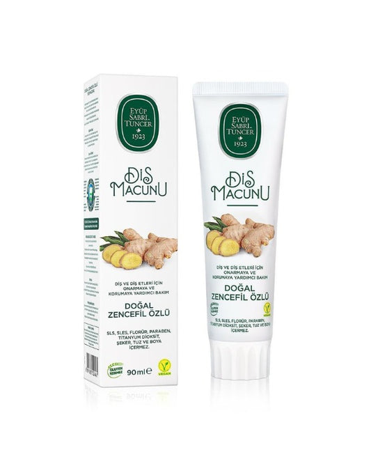 EST Diş Macunu Doğal Zencefil Özleri - 90 ML 🌿🦷