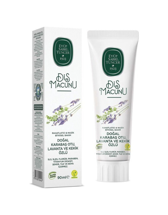 EST Doğal Diş Macunu Fransız Lavantası ve Lavanta ve Kekik Özü - 90 ML 🌿💜