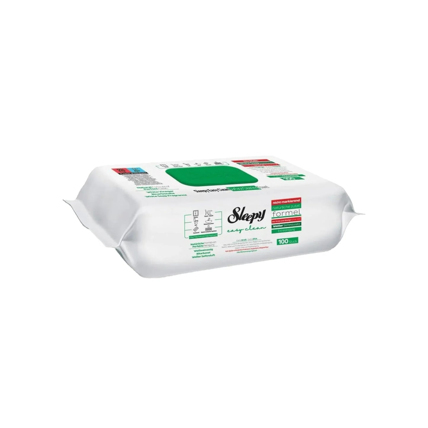 Sleepy Yüzey Temizleme Mendilleri "Beyaz Sabunlu" - 100 adet ✨🧼