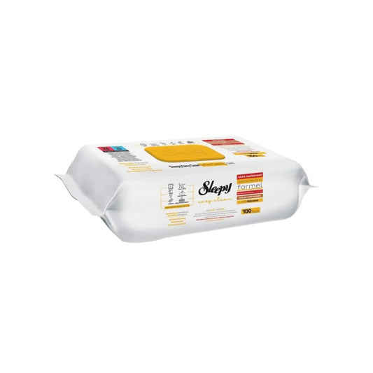 Sleepy Yüzey Temizleme Mendilleri "Siyah Sabunlu" - 100 adet ✨: 🧼