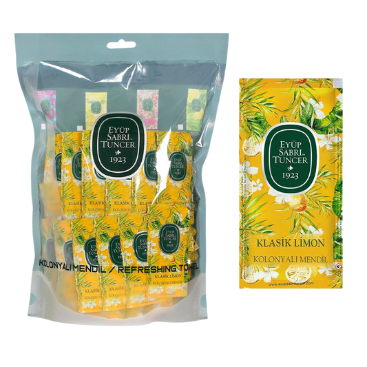EST Classic Limon Ferahlatıcı Mendil - 150 adet (13x18cm) ✨🍋